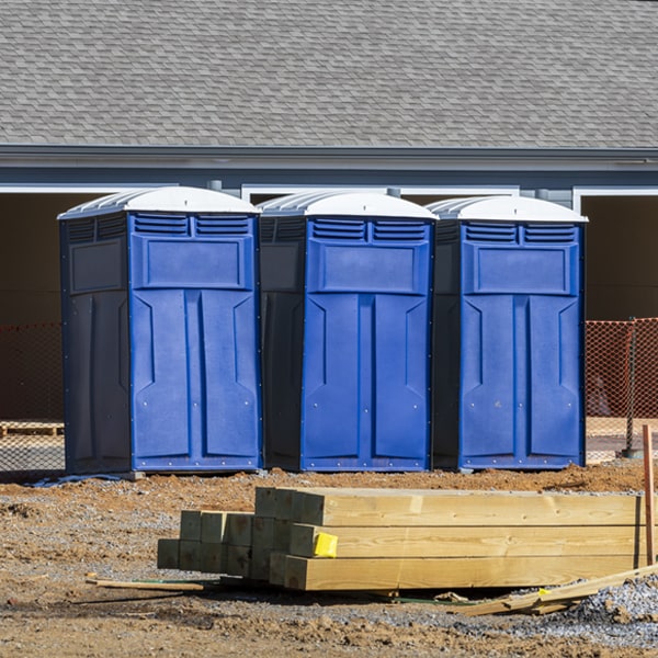 what is the cost difference between standard and deluxe porta potty rentals in Addy Washington